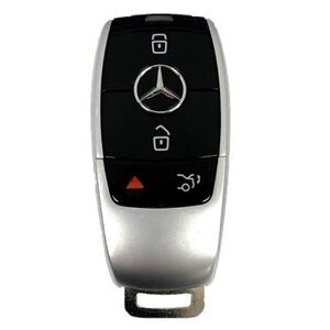 Mercedes-Benz Black and Silver Key Fob